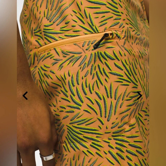 NWT Prana Men’s Rock Shock Boardshort Aura Glow Fronds Size 33 8” length - Picture 5 of 11